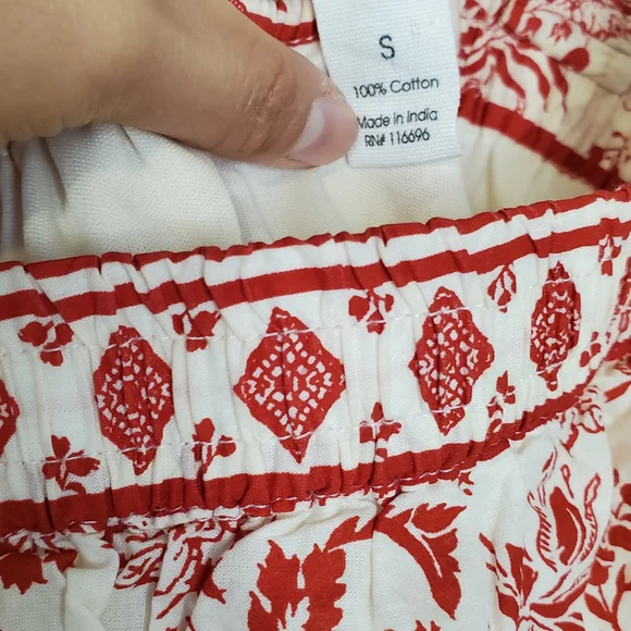 Japna 2pc Set Bohemian Floral Maxi Skirt with Top Cotton Size Small - Picture 2 of 8